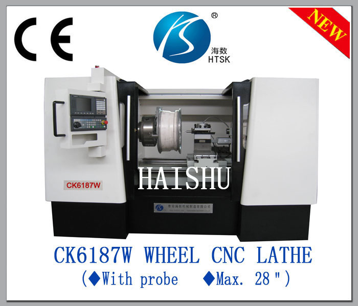 CK6187W Wheel CNC Lathe